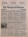 Kenyon Collegian - September 27, 1990