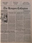 Kenyon Collegian - April 4, 1991