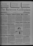 Kenyon Collegian - September 17, 1987