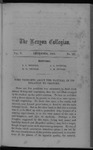 Kenyon Collegian - December 1859
