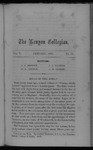 Kenyon Collegian - January 1860