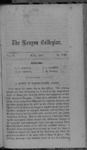 Kenyon Collegian - May 1860
