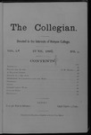 Kenyon Collegian - June 1887
