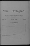 Kenyon Collegian - May 1888