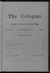 Kenyon Collegian - December 1888