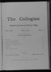Kenyon Collegian - May 1889