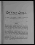 Kenyon Collegian - June 1894