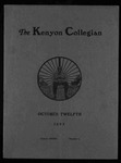 Kenyon Collegian - October 12, 1907