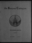 Kenyon Collegian - November 8, 1907