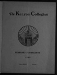 Kenyon Collegian - February 14, 1908