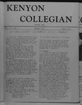 Kenyon Collegian - June 9, 1944