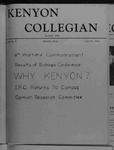 Kenyon Collegian - June 30, 1944