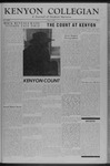 Kenyon Collegian - April 1, 1955