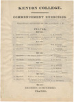 Commencement 1833