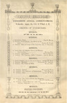Commencement 1847