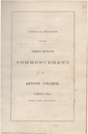Commencement 1865