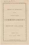 Commencement 1869