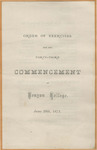 Commencement 1871