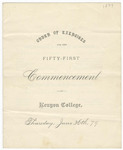 Commencement 1879