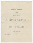 Commencement 1883