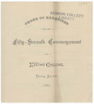 Commencement 1885