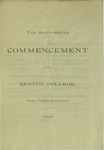 Commencement 1894