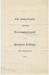 Commencement 1896