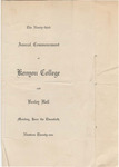 Commencement 1921