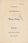 Commencement 1922