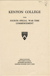 Special Wartime Commencement September 1943