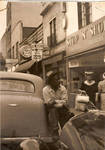 Lon Hammonds in Downtown Mt. Vernon ca. 1930s