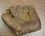 Hilbert Myers's baseball glove ca. 1930s