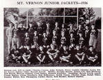 Stan White and Charles Cowen on Football Team ca. 1936