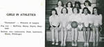 Vera Payne and Peggy Sharp, Mount Vernon Girls Basketball, ca. 1945
