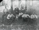 John Ralls, Gus Ralls, and Fred White band ca. 1900