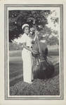 Betty Jane Ralls with Bass ca. 1940