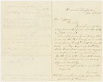 Letter from James B. Chase to Eli Tappan by James B. Chase