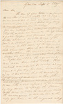Letter from Benjamin F. Bache to Charles P. McIlvaine by Benjamin F. Bache