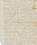 Letter from Hiram L. White to Mary Jane Davis by Hiram L. White