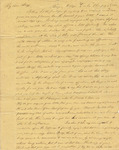 Letter from Hiram L. White to Mary Jane Davis by Hiram L. White