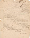 Letter from Hiram L. White to Mary Jane Davis by Hiram L. White