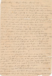 Letter from Hiram L. White to Mary Jane Davis by Hiram L. White
