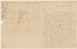 Letter from Ebenezer S. Lane to William G. Lane by Ebenezer S. Lane