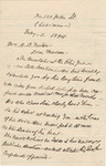 Letter from John D. Caldwell to Mrs. A. B. Norton by John D. Caldwell