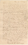 Letter from Jerome Buckingham to a friend by Jerome Buckingham