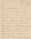 Letter from Sarah Buckingham to Miss Hickens by Sarah Buckingham