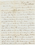 Letter from John Sandels to Winthrop[?] by John Sandels