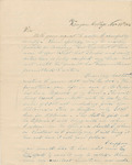 Letter from Charles Ferris Lewis to Jerome Buckingham by Charles Ferris Lewis