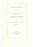 Catalogue of the Theological Seminary of the Diocese of Ohio, Kenyon College, and Kenyon Grammar Schools. 1846-1847