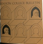 Kenyon College Bulletin: Catalog Issue 1973-1974